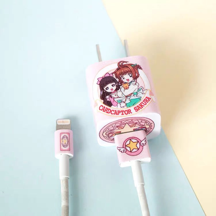 Sakura Charger Sticker For Iphone