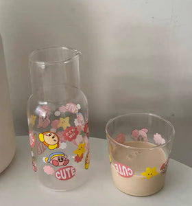 Kawaii Printed Bottle And Cup
