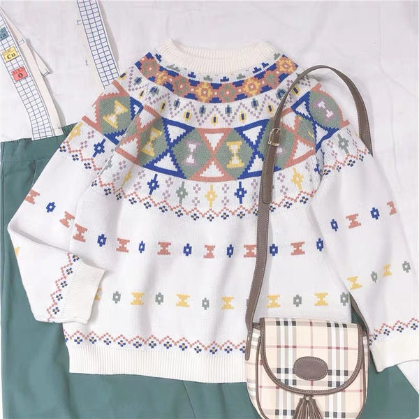 Kawaii Cartoon Sweater