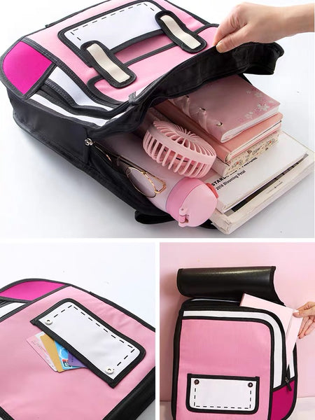Funny Printed Backpack