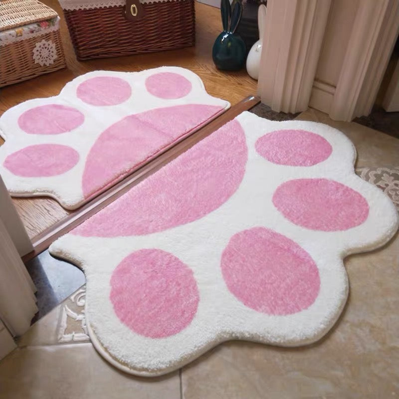 Kawaii Paw Floor Mat