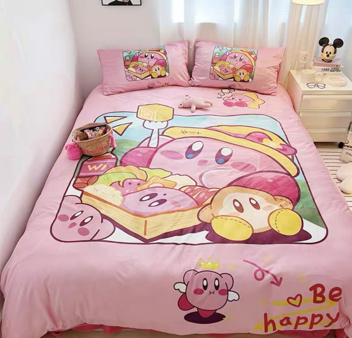 Sweet Cartoon Bedding Set