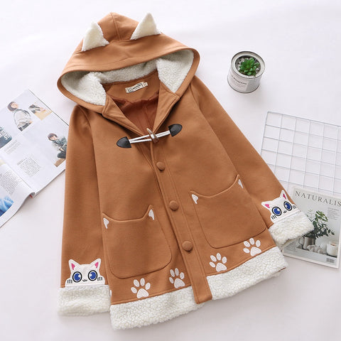 Kawaii Cat Paw Coat