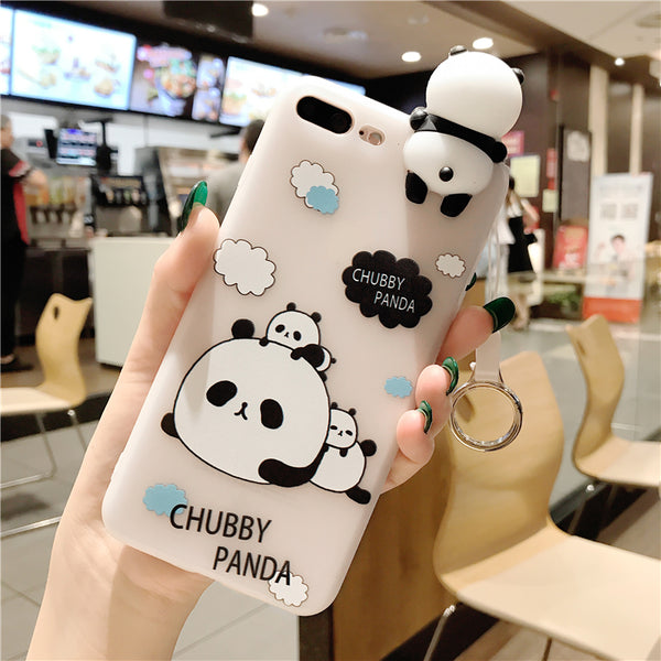 Lovely Panda Phone Case For Iphone6/6s/6p/7/7plus