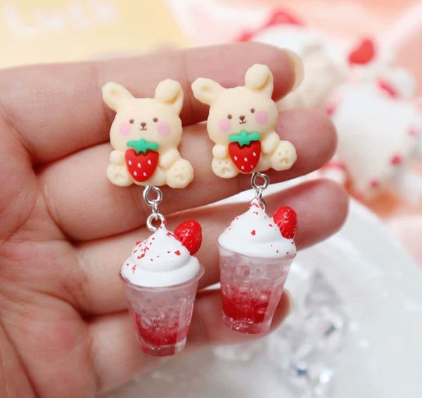 Cute Boba Earrings