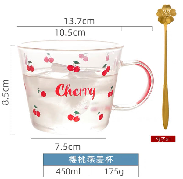 Cute Cherry Cup