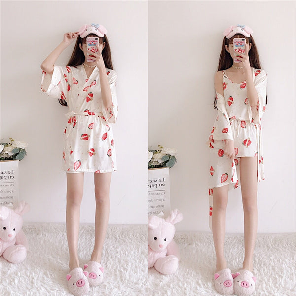 Cute Fruits Three Piece Suit
