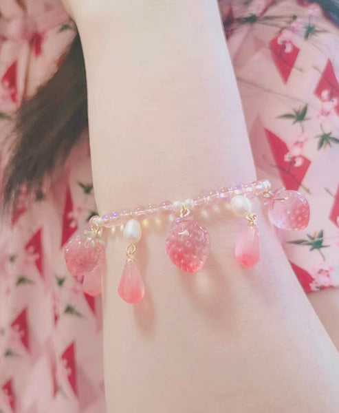 Cute Strawberry Bracelet