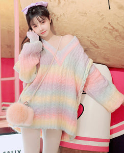Sweet Rainbow Sweater