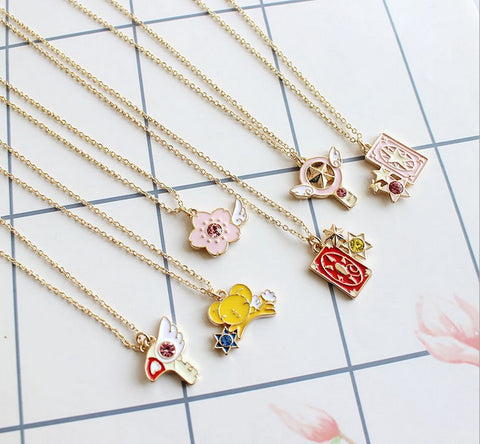 Kawaii Cardcaptor Sakura Necklace