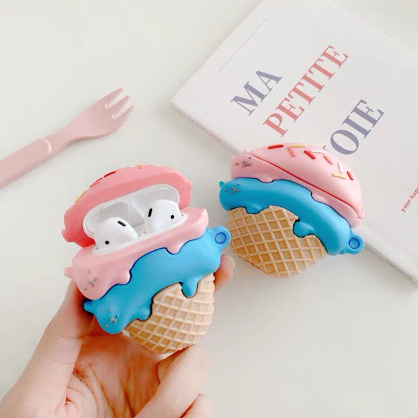 Ice Cream Airpods Protector Case For Iphone