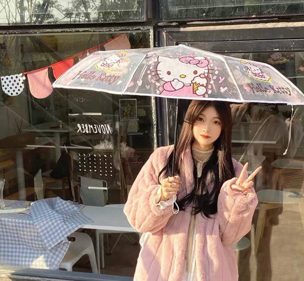 Kawaii Kitty Umbrella