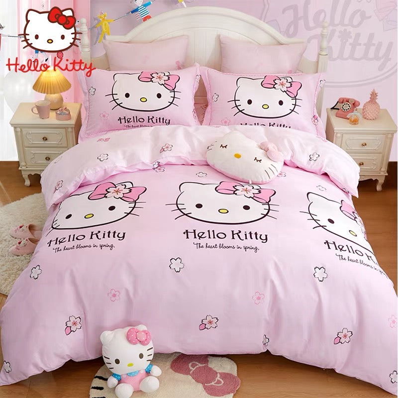 Cute Kitty Bedding Set