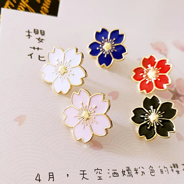Sakura Brooch Pin – ivybycrafts