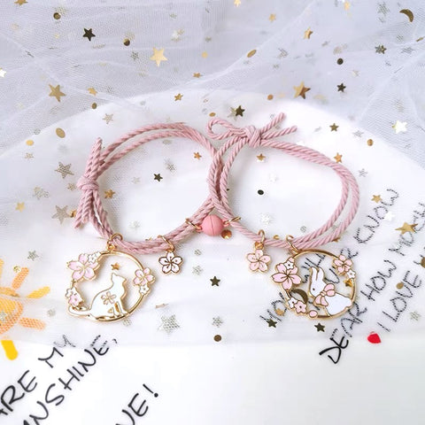 Cute Sakura Friends Bracelet