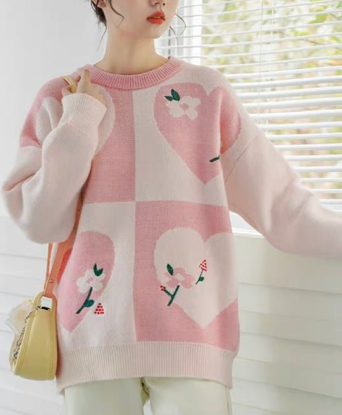 Love Flower Sweater