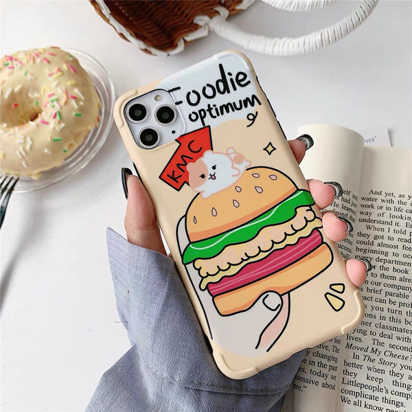 Food Phone Case For Iphone6/6S/6P/7/7P/8/8plus/X/XS/XR/Xs max/11/11pro/11pro max