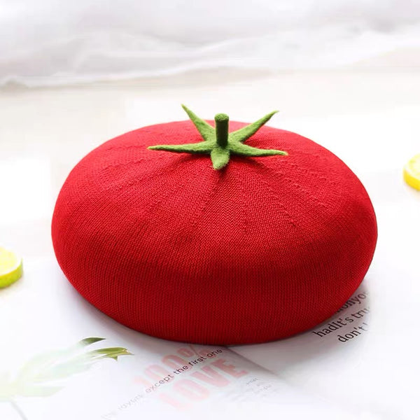 Kawaii Tomato Hat