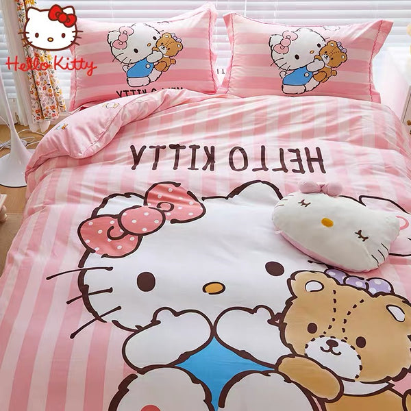 Cute Kitty Bedding Set