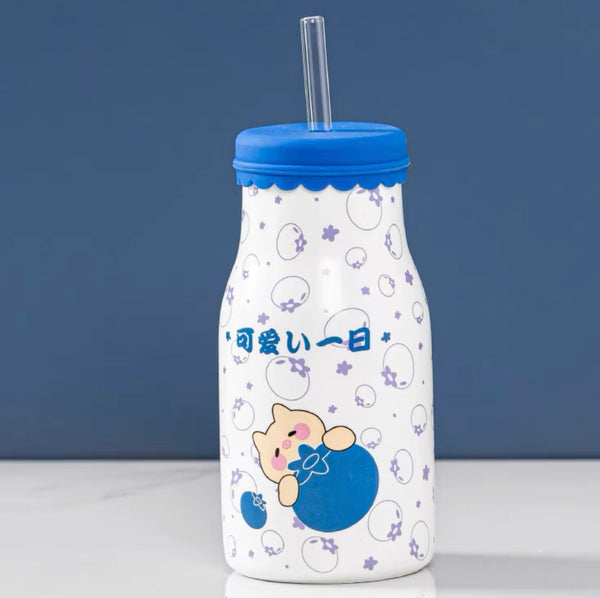 Funny Milk Bottle Cup