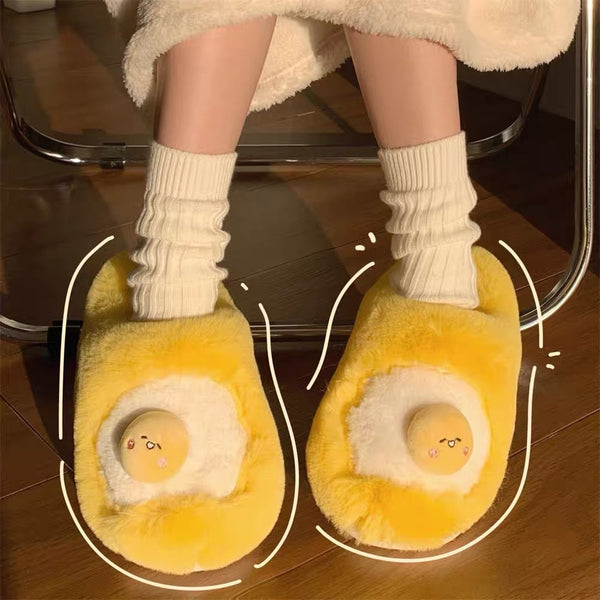 Cute Egg Slippers
