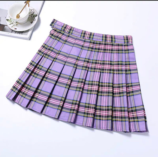 Harajuku Plaid Skirt
