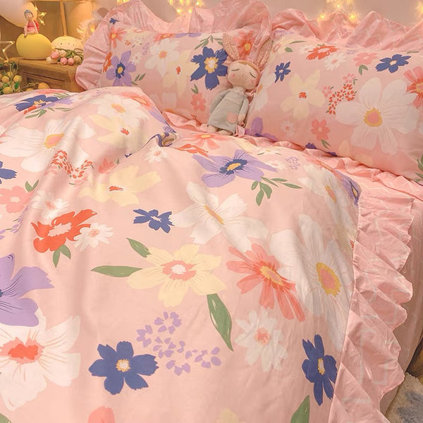 Sweet Flowers Bedding Set