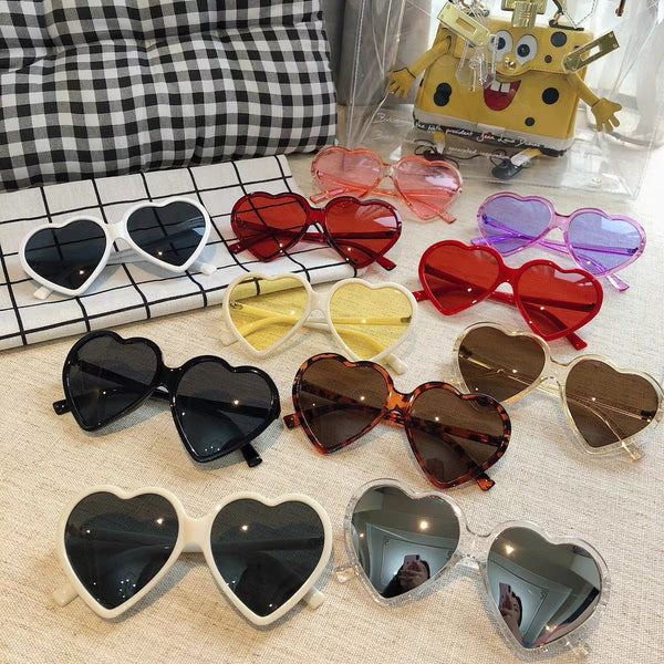 Harajuku Love Heart Sunglasses