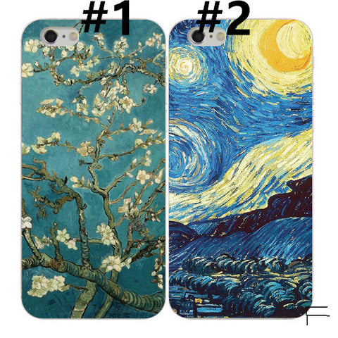 Oil Painting Phone Case For Iphone6/6S/6Plus/7/7Plus8/8plus/X/XS/XR/XSmax/11/11pro/pro max