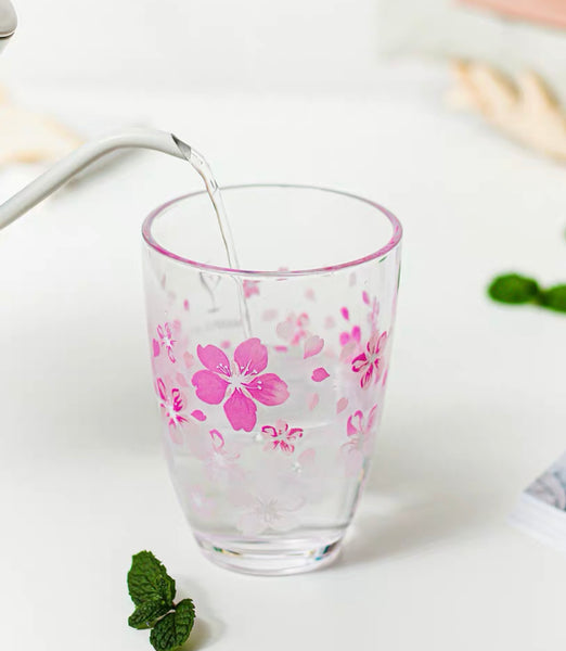 Cute Sakura Discoloration Cup