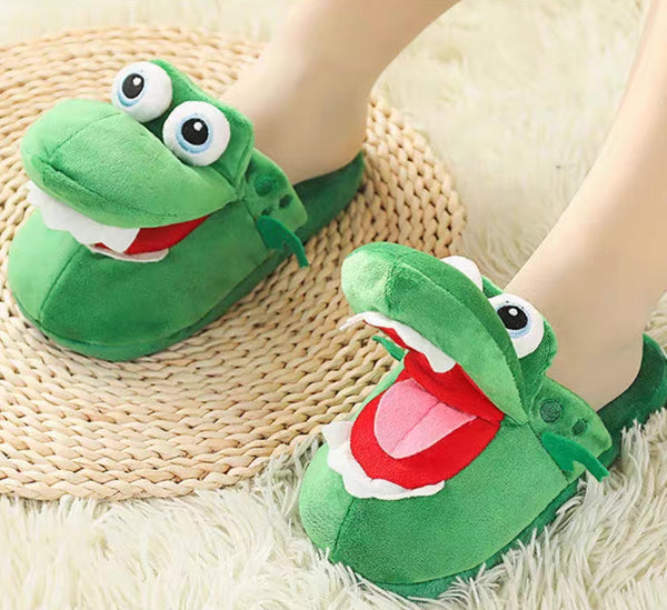 Funny Crocodile Slippers