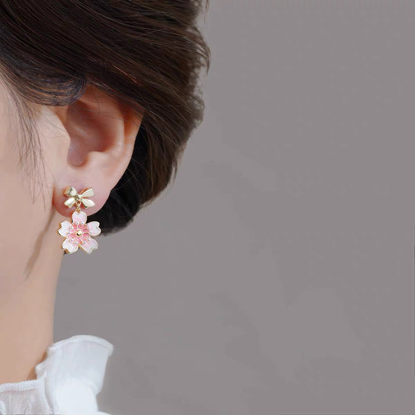 Cute Sakura Earrings