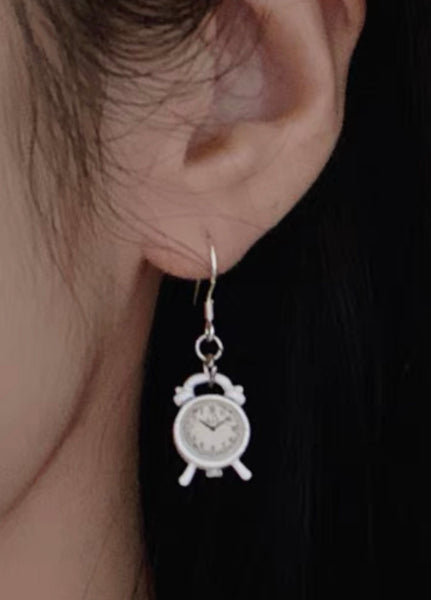 Funny Clock Earrings