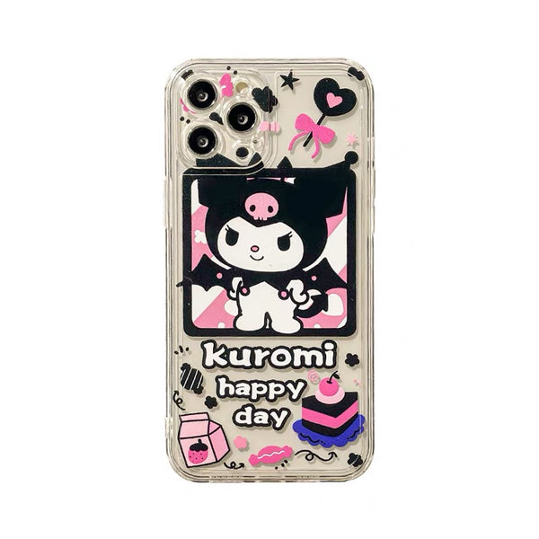 Kuromi Phone Case For Iphone7/8/7/8plus/X/XS/XR/XSmax/11/11pro/11proMax/12/12pro/13/12proMax/13pro/14/14pro/14promax