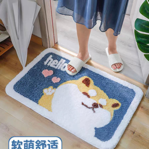 Hello Dog Floor Mat