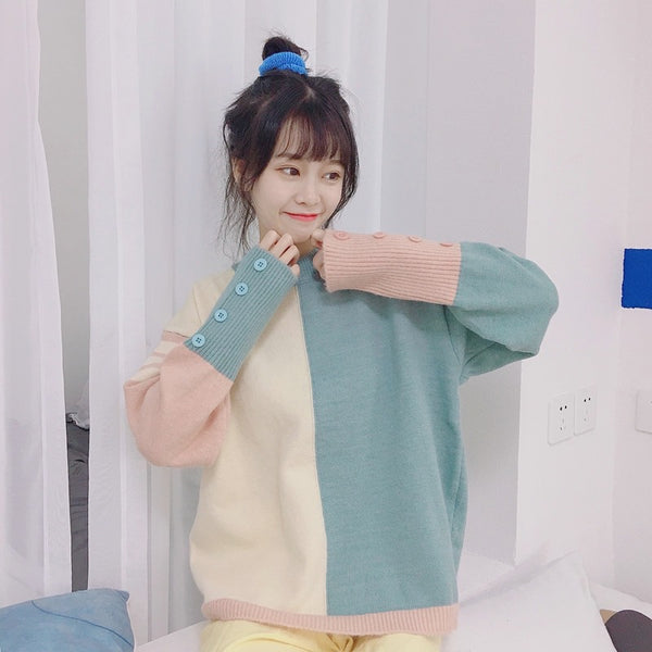 Harajuku Color Sweater