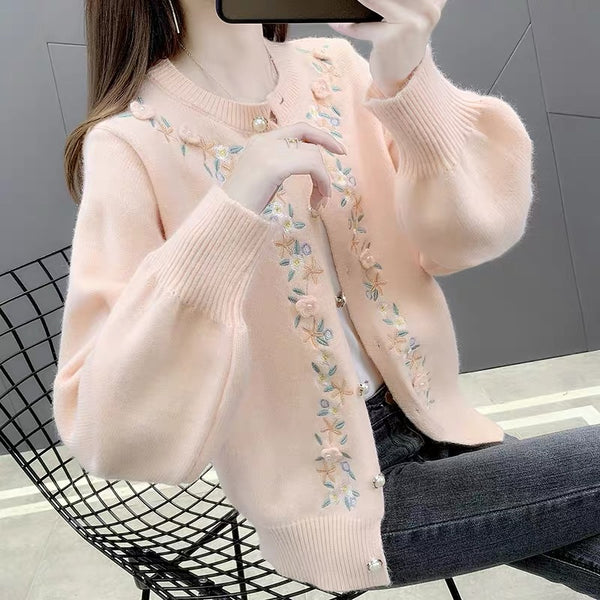 Cute Flower Sweater