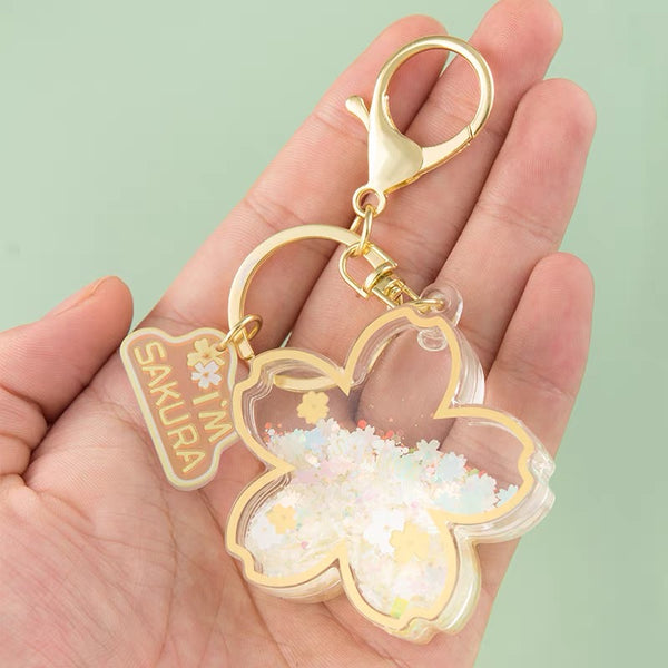 Cute Sakura Key Chain
