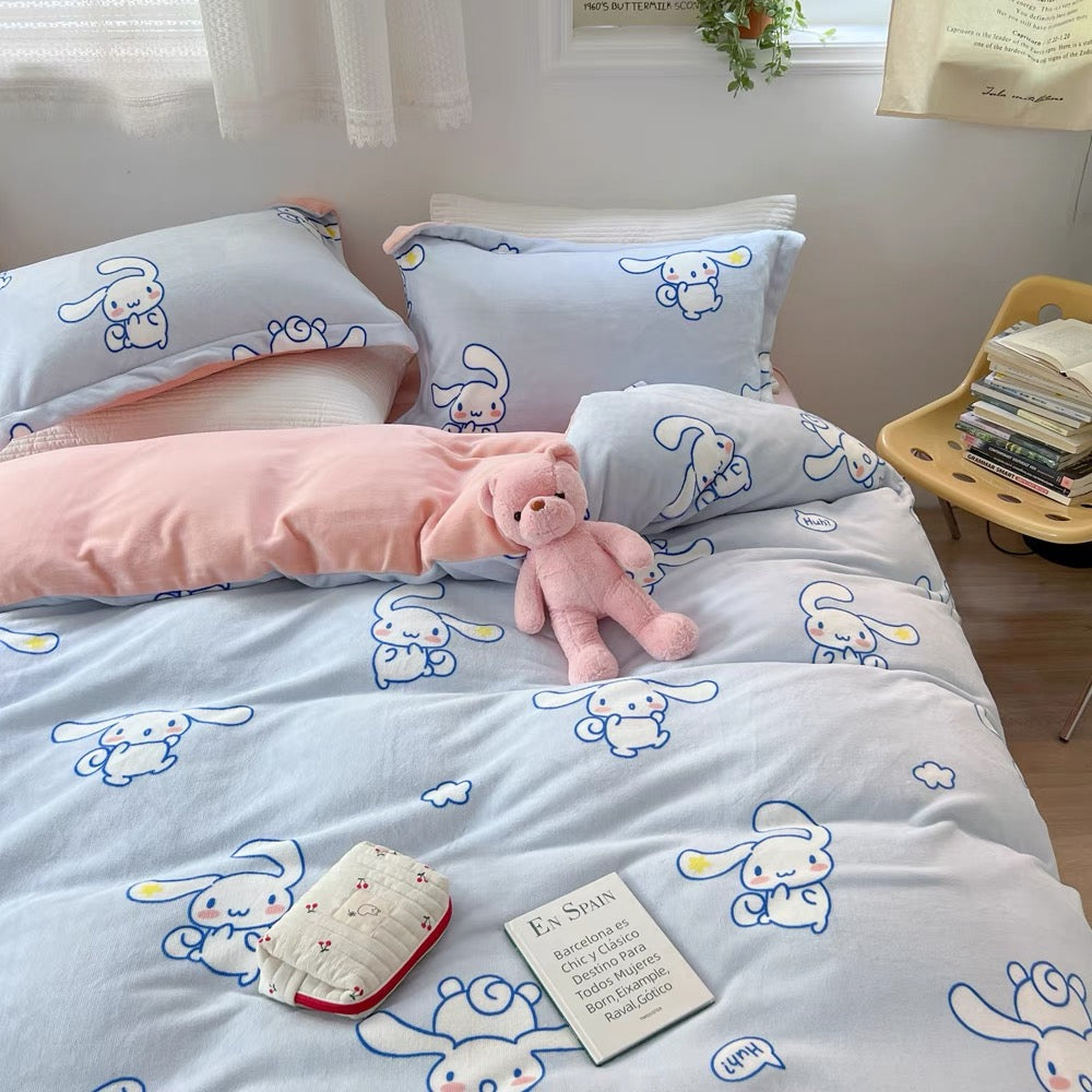 Soft Cinnamoroll Bedding Set