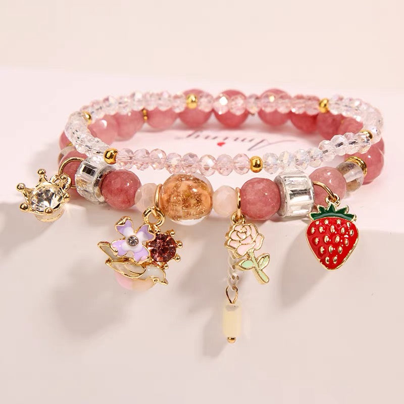 Little Strawberry Bracelet