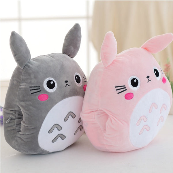 Kawaii Totoro Pillow & Blanket