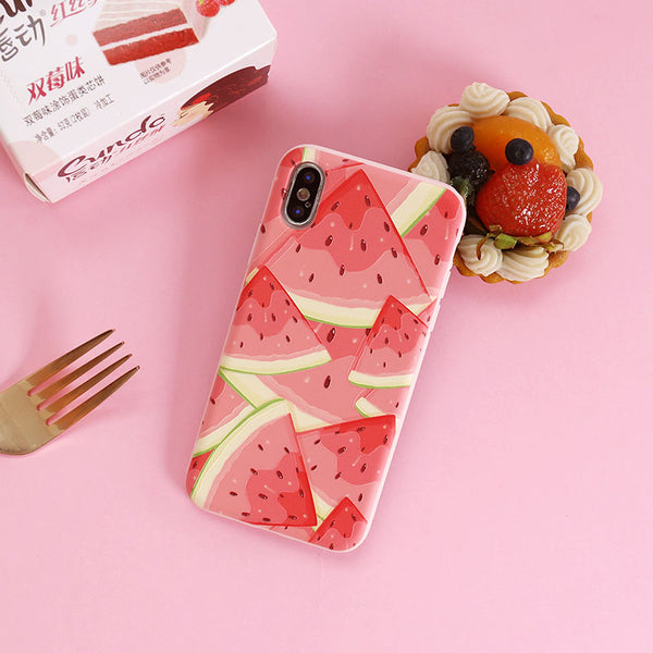 Watermelon Phone Case For Iphone6/6s/6p/7/8/7/8plus/X/XS/XR/XSmax
