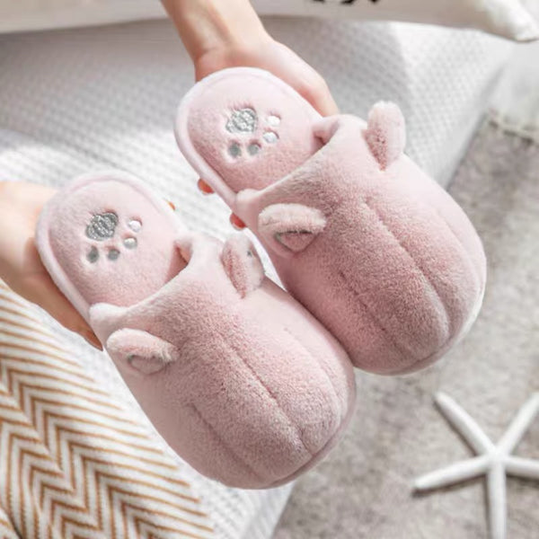 Kawaii Cat Paw Slippers