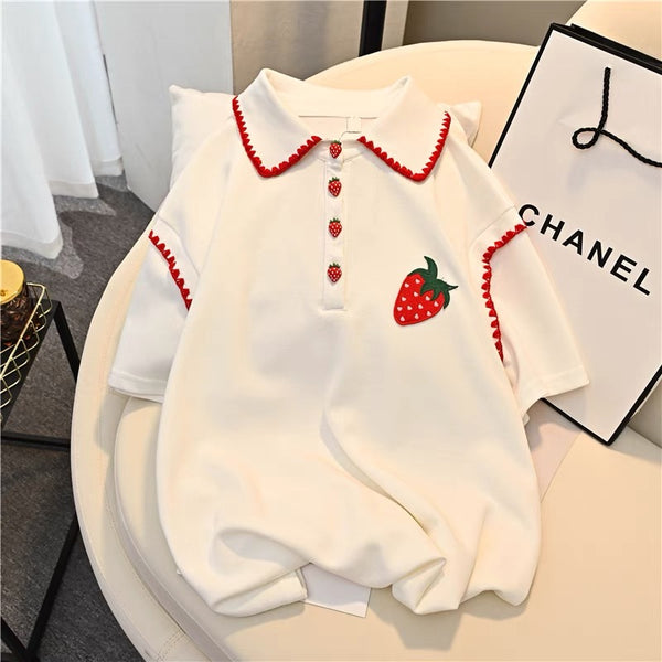 Cute Strawberry T-Shirt & Short
