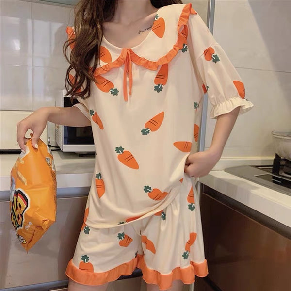 Cute Carrot Pajamas