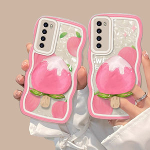 Peach Phone Case For HuaWei