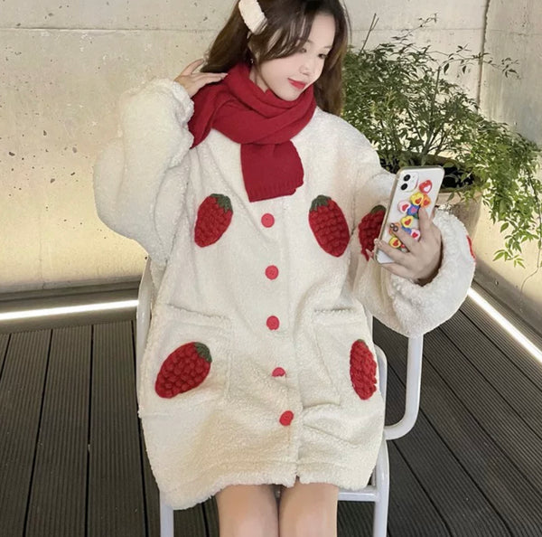 Sweet Strawberry Coat