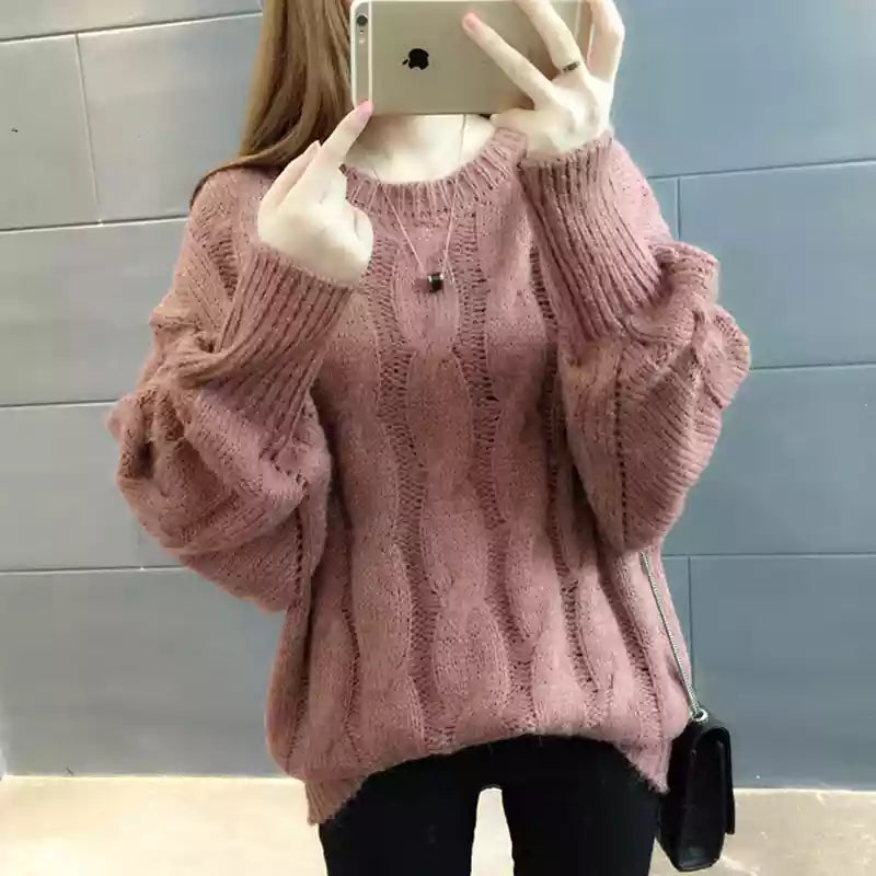 Pure Color Sweater