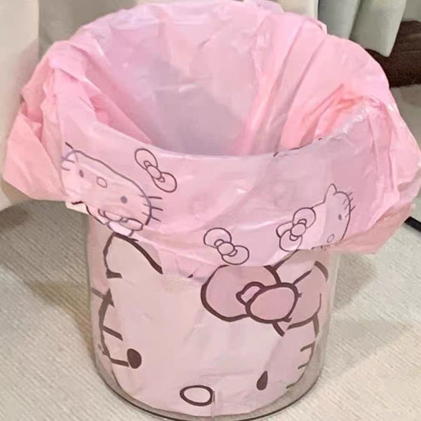 Kawaii Kitty Trash Bag