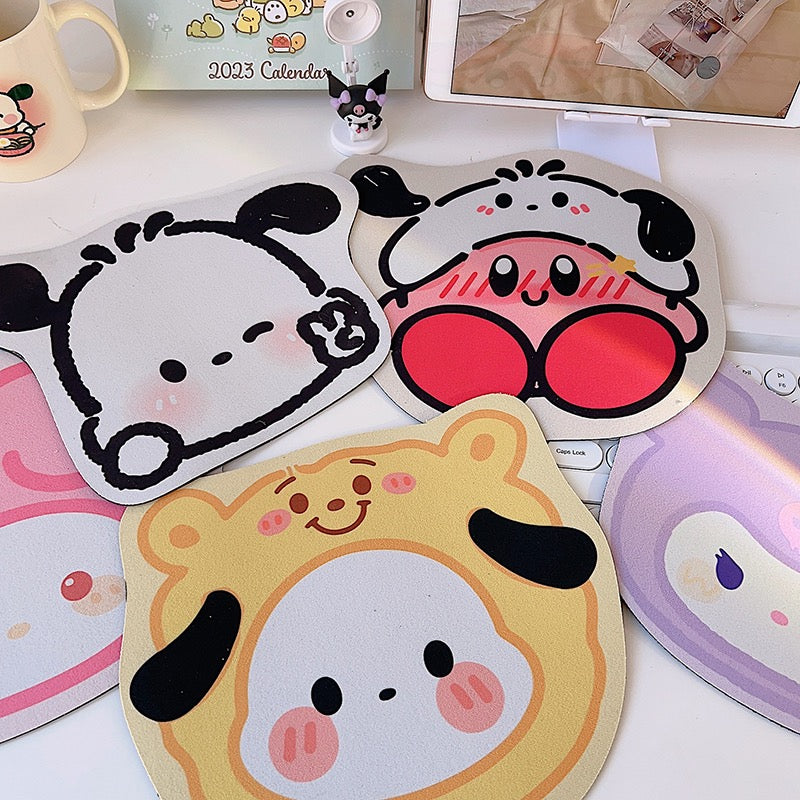 Kawaii Cartoon Mouse Pad